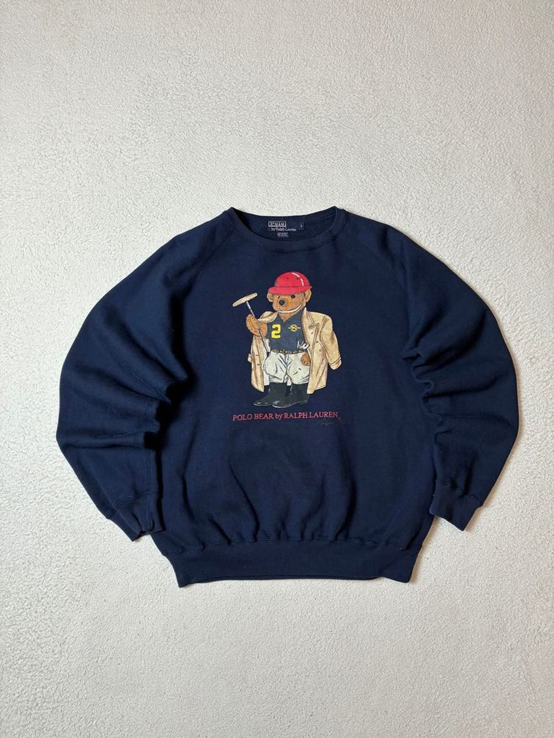 폴로 랄프로렌 90's 클래식 페디드 베어 맨투맨 PN7393 상품이미지1