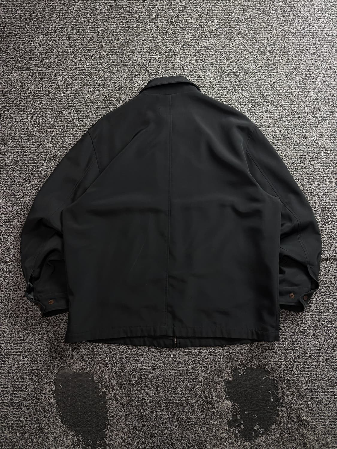 90s 발망 아카이브 블루종 자켓 블랙 3937 상품이미지5