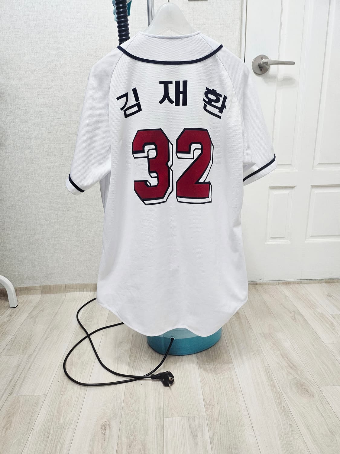 (100)L ☆초대장급☆ 네포스 두산베어스 [김재환] 화이트유니폼 상품이미지8