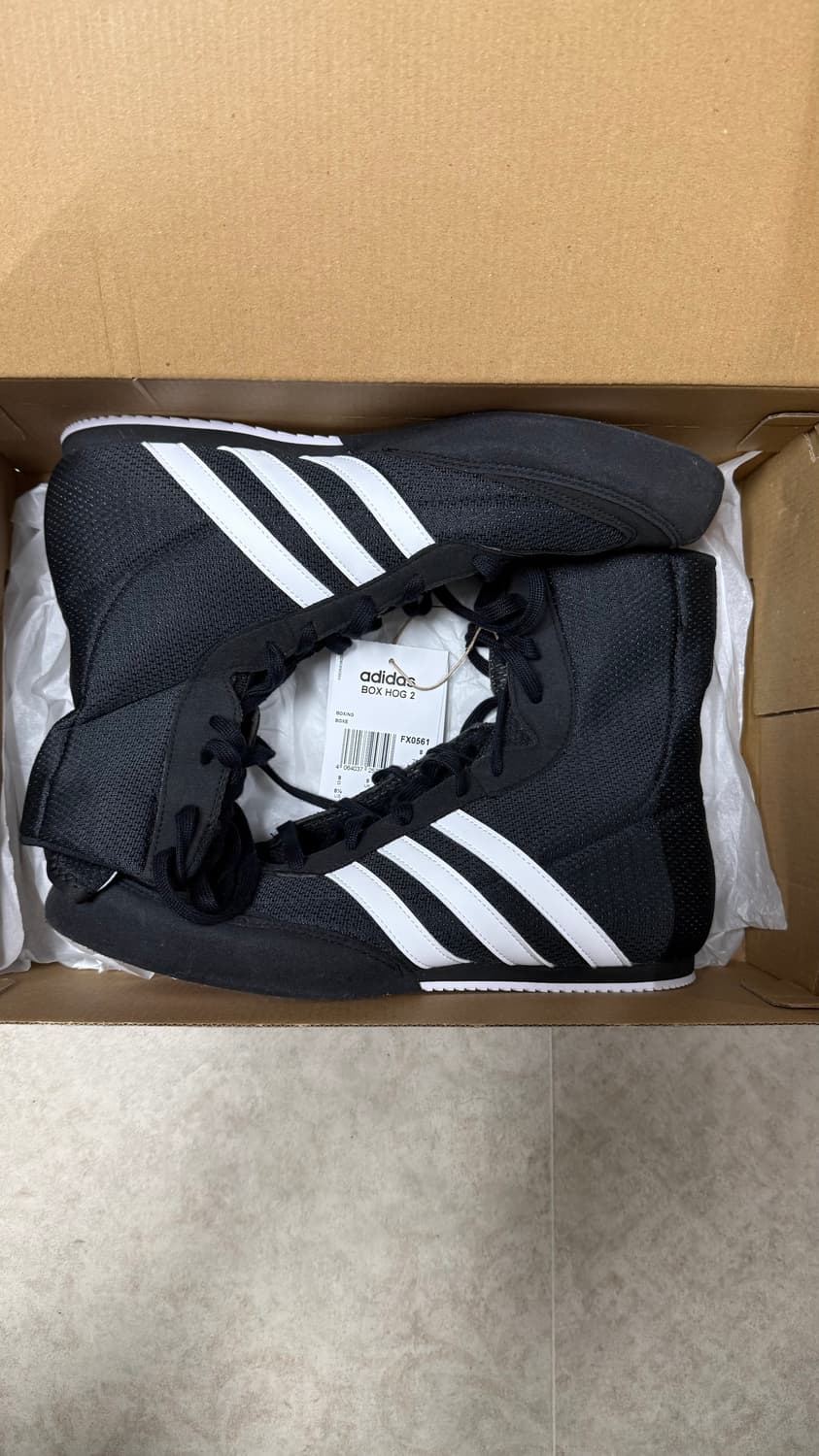 아디다스 복서 호그 2.0 부츠 코어 블랙 클라우드 화이트 상품이미지1