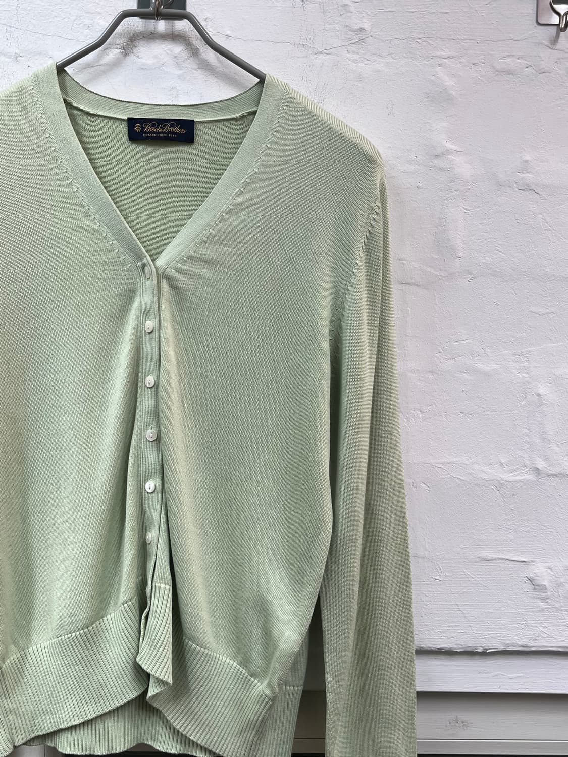 Brooks Brothers 브룩스브라더스 민트 가디건 상품이미지3