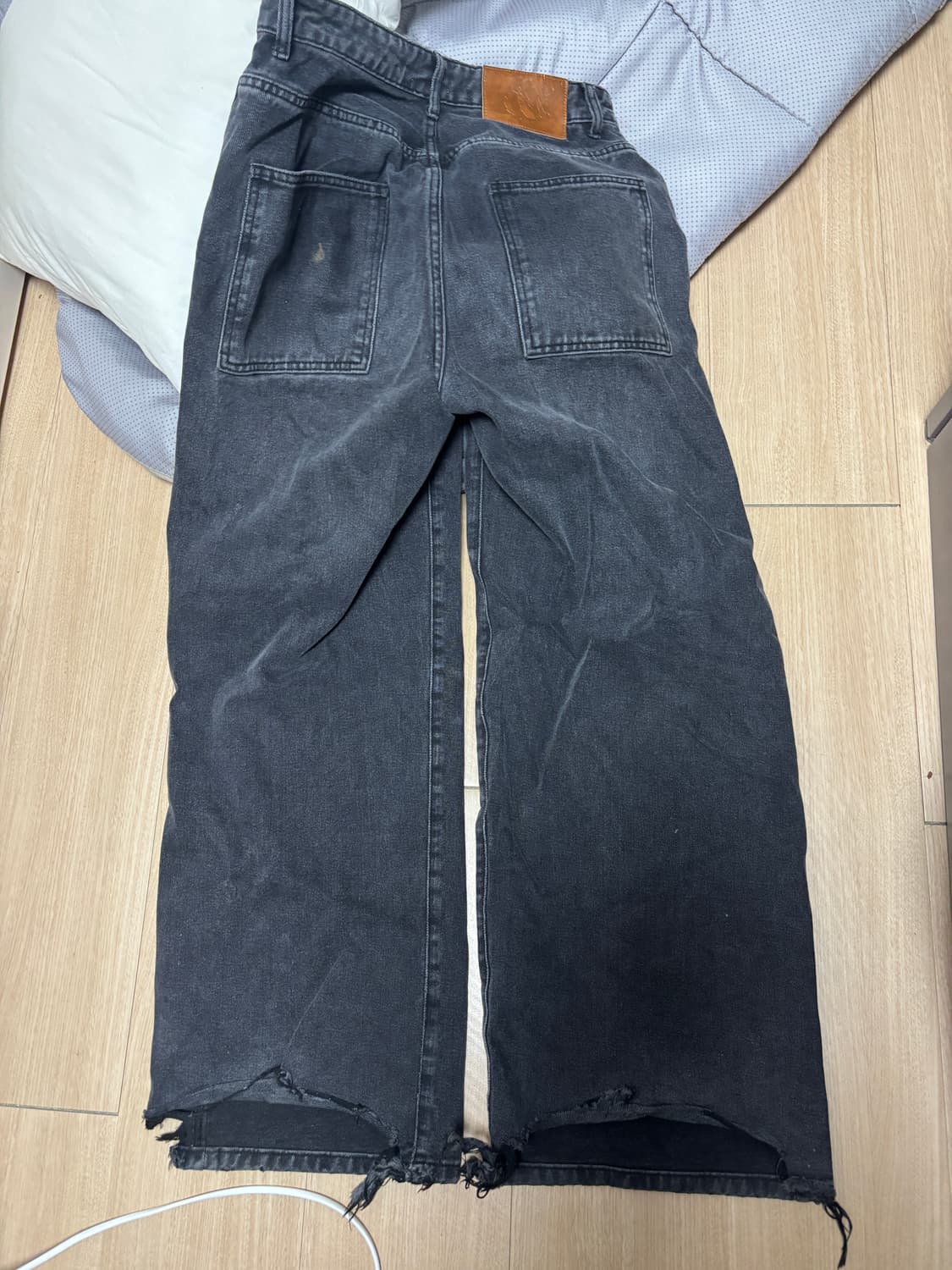 Indepdent notion 와이드레그 14oz 데님 상품이미지1