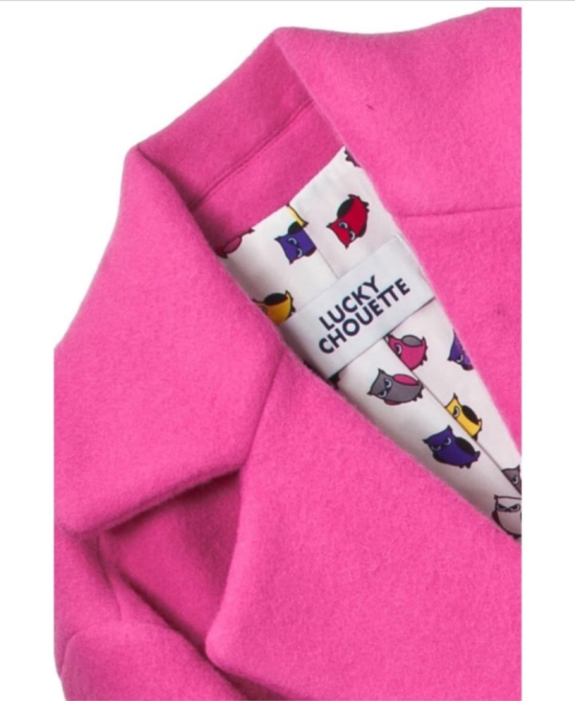 럭키슈에뜨 한예슬 리본 코트 (Hot Pink) 36사이즈 상품이미지7