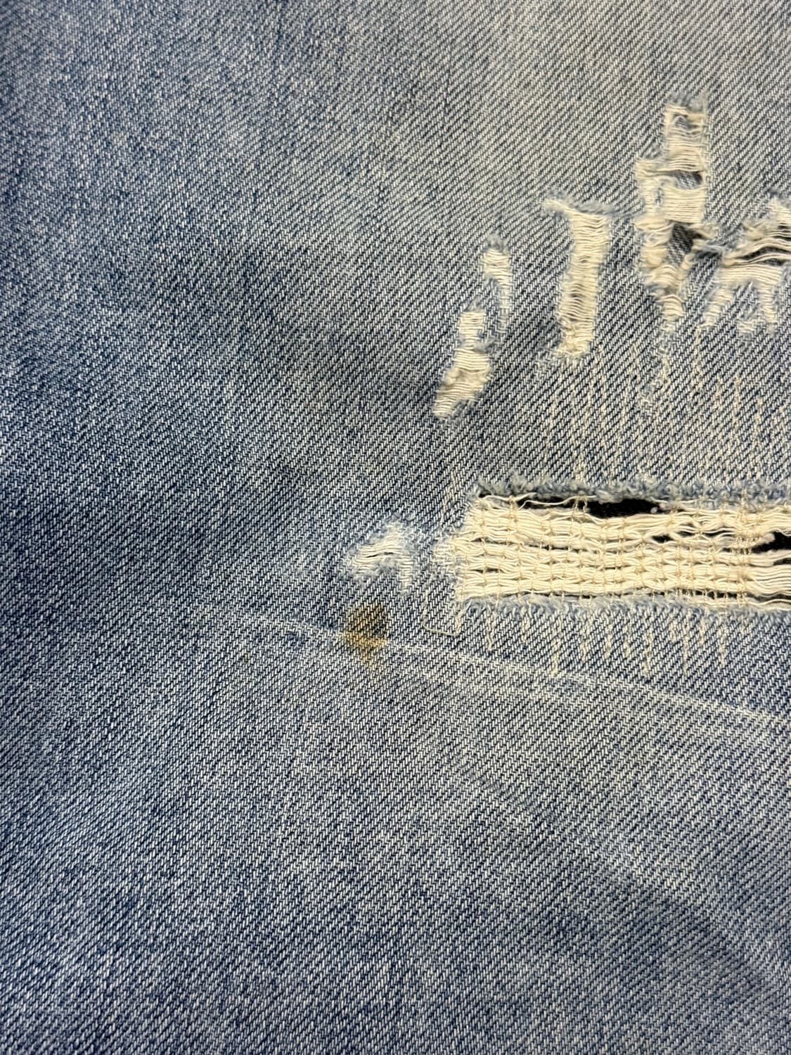 돌체앤가바나 DENIM 백프린팅 데미지진 상품이미지4