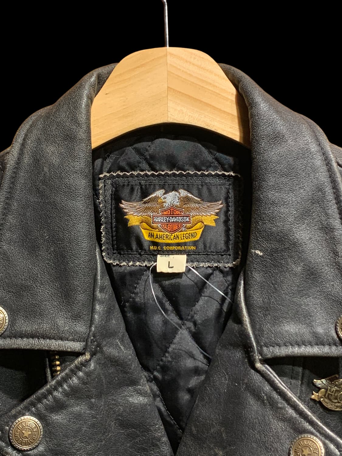 HARLEY-DAVIDSON 레더 라이더 재킷 상품이미지7