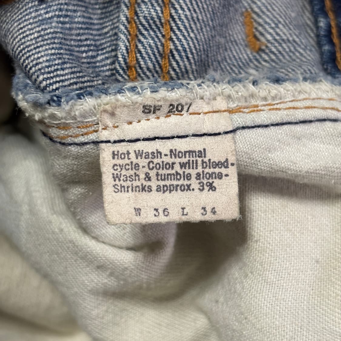 70s 빈티지 리바이스 517 66 전기 허리43cm 상품이미지9