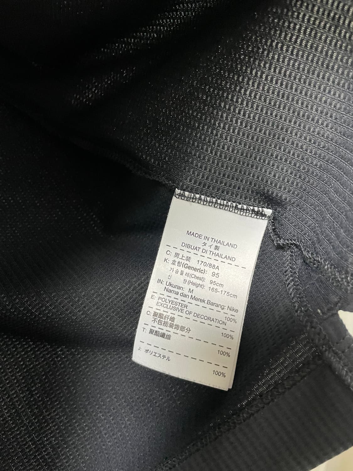 나이키 골프 드라이핏 시원한 기능성 반팔 카라티셔츠 _ 블랙 상품이미지9