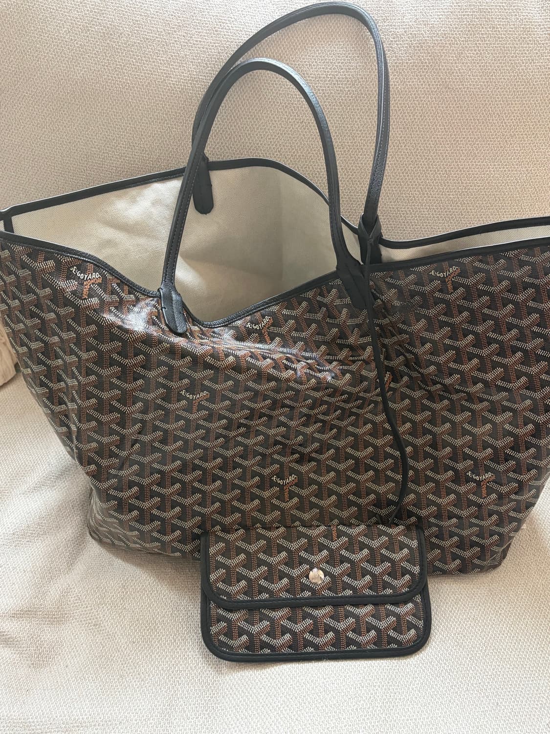 고야드 생루이 GM사이즈 블랙 상품이미지1