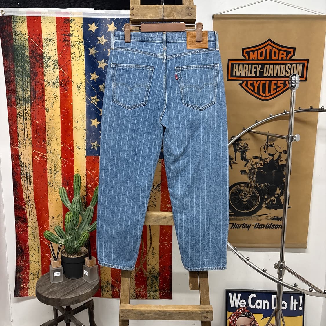 리바이스 프리미엄 진스 STAY LOOSE 히코리 데님팬츠 N1040   상품이미지2