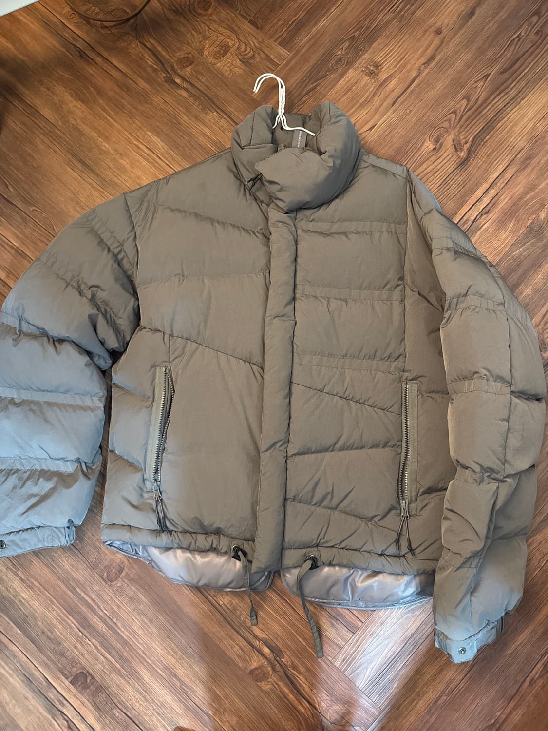 Unaffected 구스다운 레이어드 패딩 스몰사이드 상품이미지1