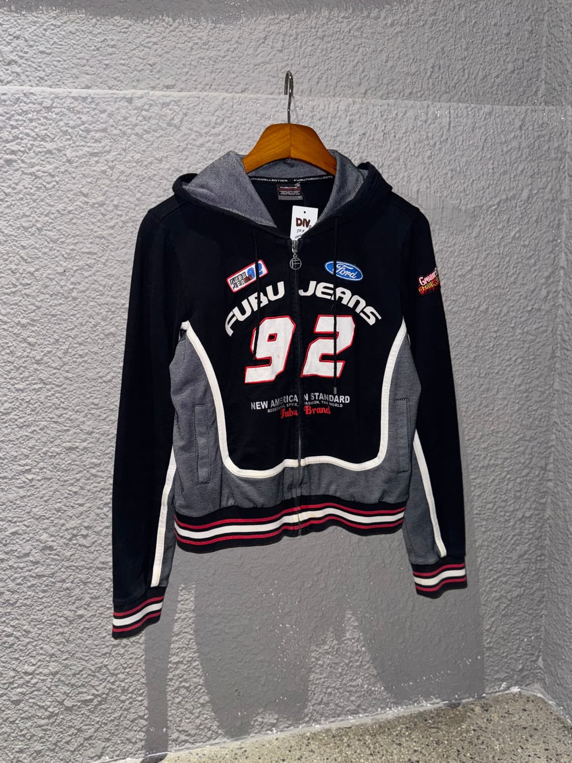 후부 디테일 후드집업  상품이미지1