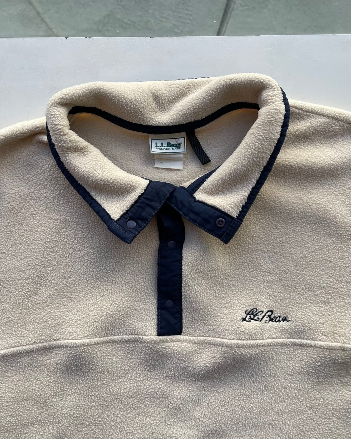 90’s usa LL bean fleece pullover 엘엘빈 플리스 상품이미지6