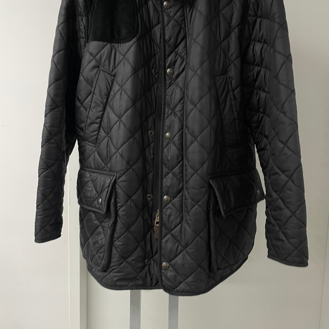 폴로 랄프로렌 퀄팅 자켓 블랙 M 상품이미지3