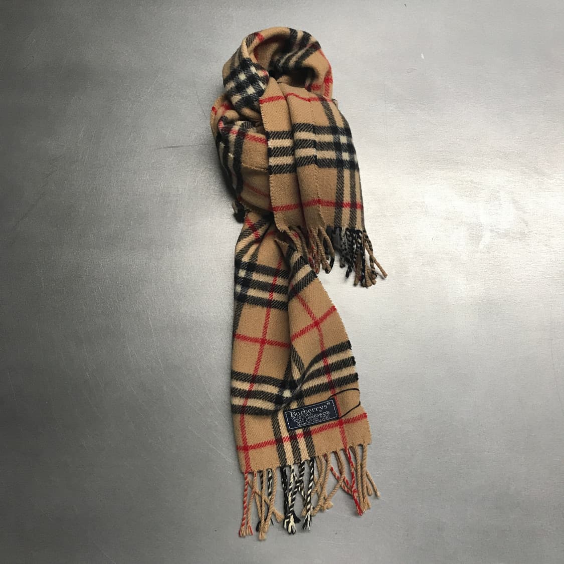 버버리 정품 램스울 머플러 베이지 상품이미지1