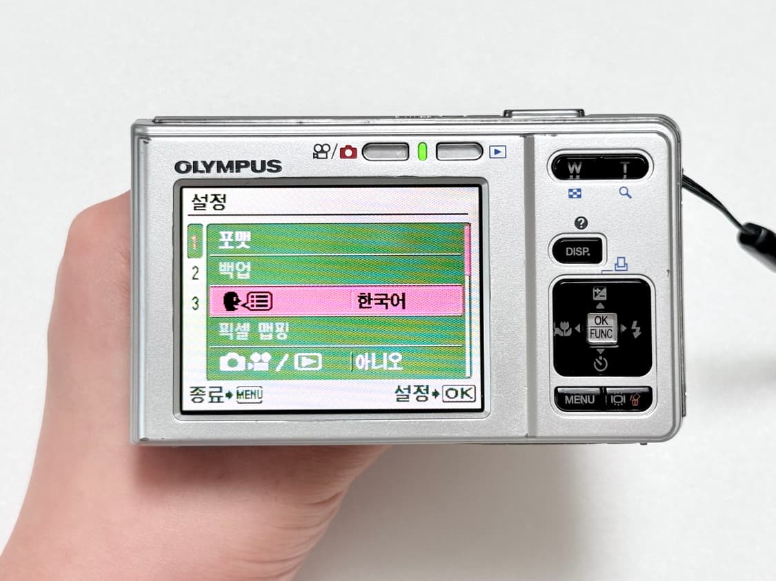 올림푸스 FE20 빈티지 디지털카메라 상품이미지5