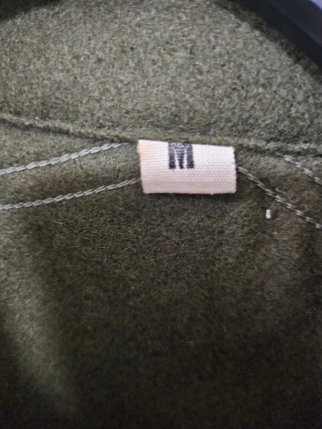 50s 미군오리지날 og108 울셔츠 데드스탁 상품이미지3