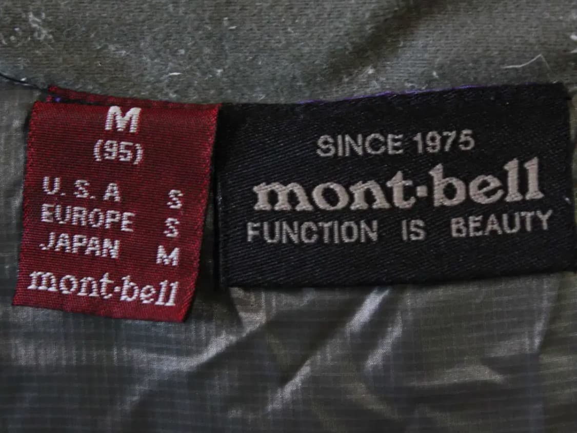 빈티지 몽벨 패딩 상품이미지2