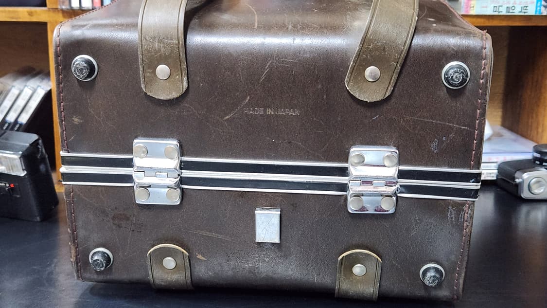 빈티지 가죽 카메라 가방 상품이미지6