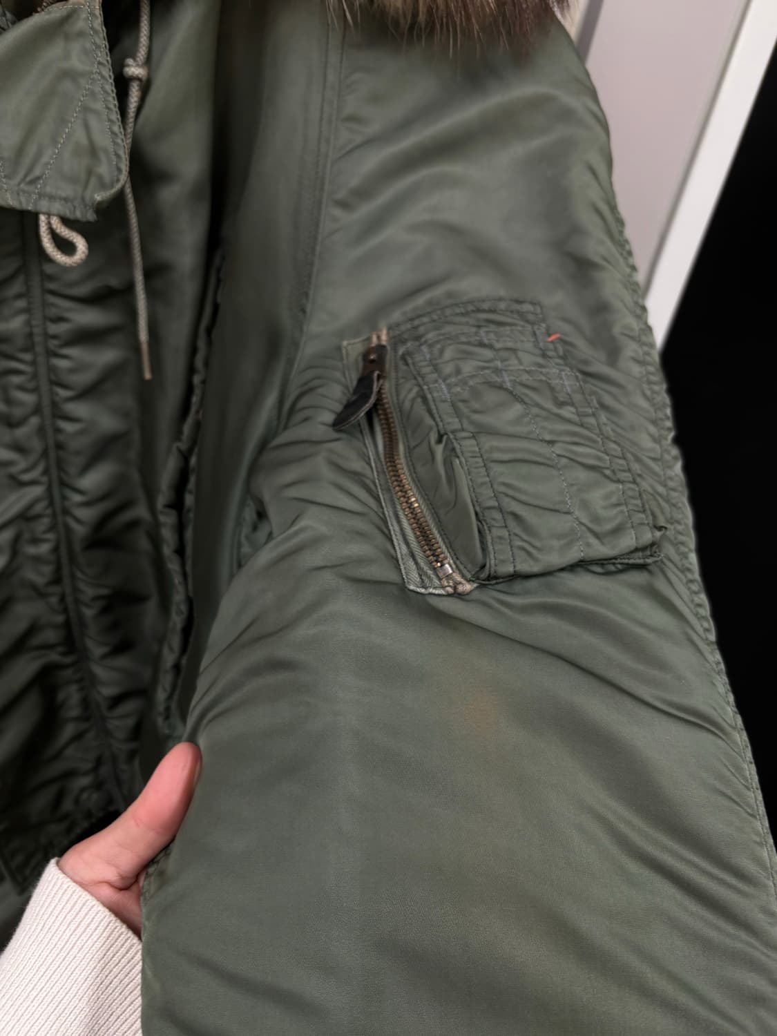 60s 오리지날 미공군N-3B 플라이트 파카SOUTHERN  상품이미지4