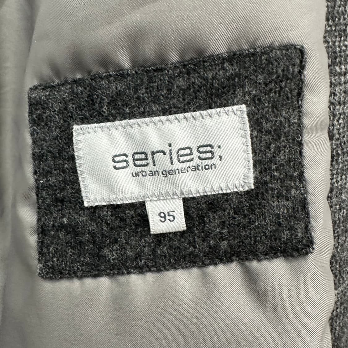 95 시리즈 남자 누빔 울 코트 상품이미지4