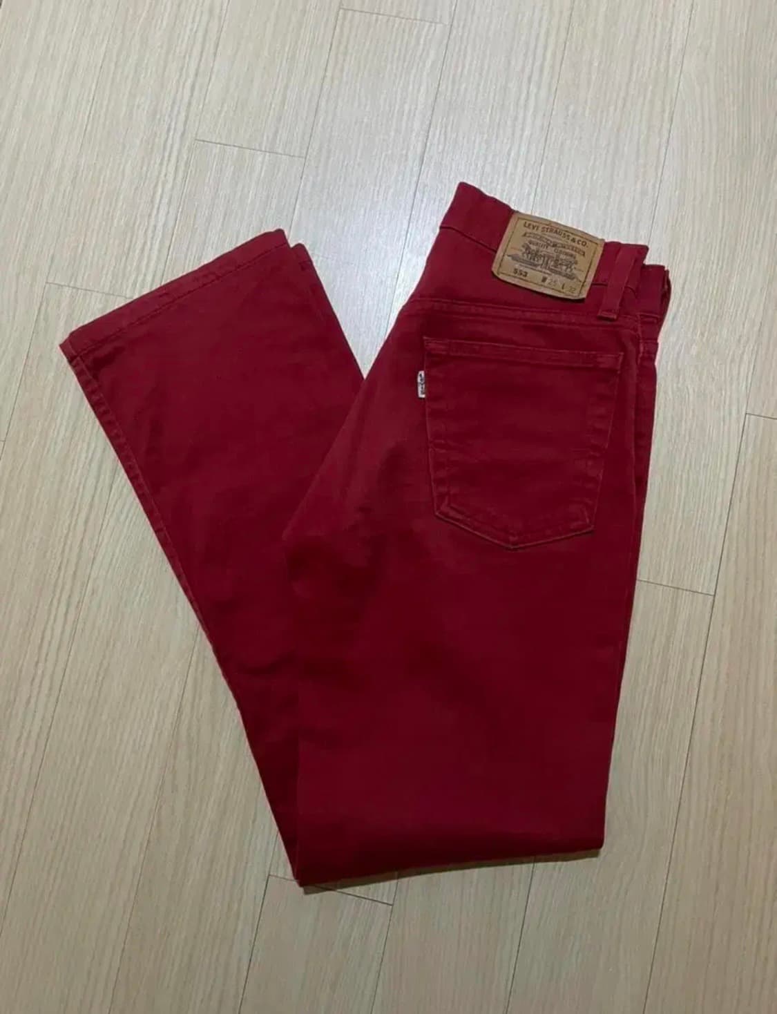 리바이스 빈티지 2000년대 라인 레드 상품이미지1