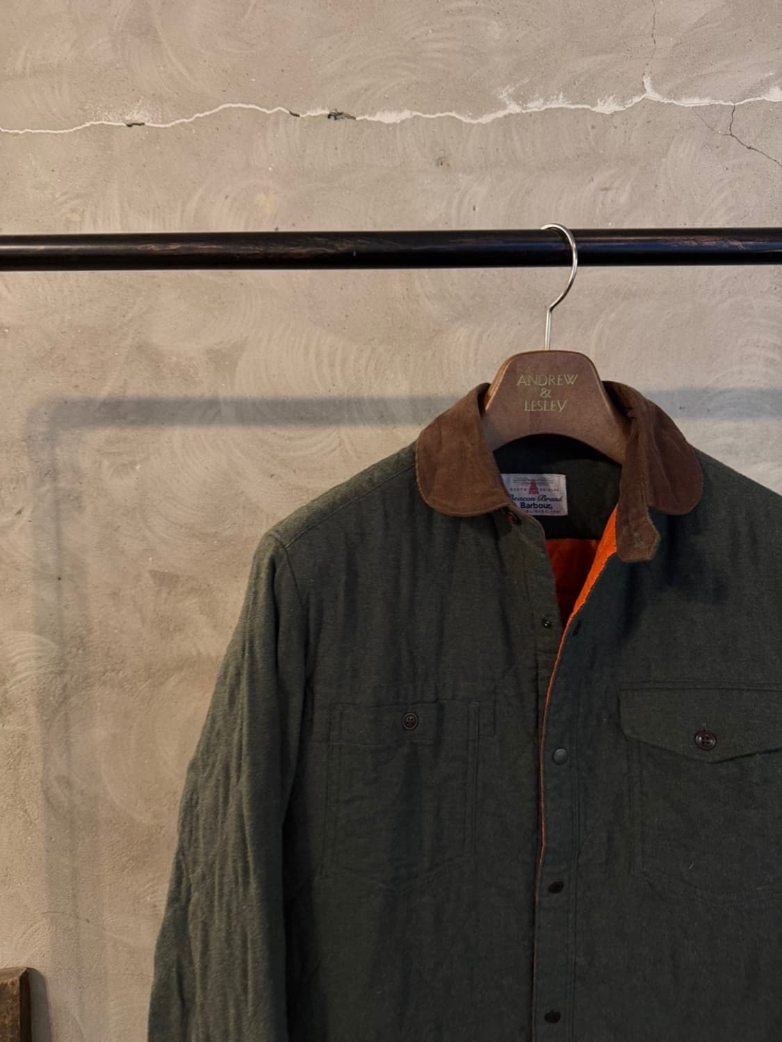 바버 아웃도어 셔츠 슬림100 상품이미지2