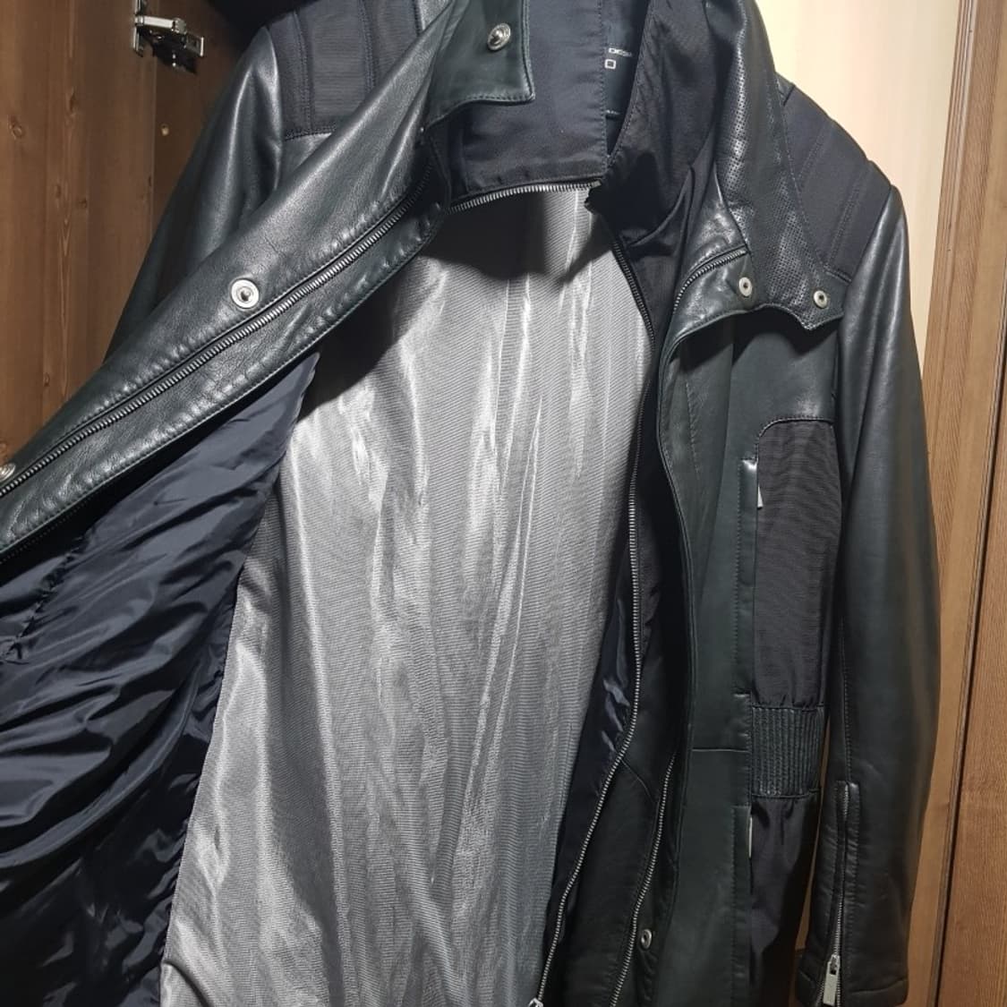 100/ 포르쉐  P1000 양가죽자켓//2솔10 상품이미지4