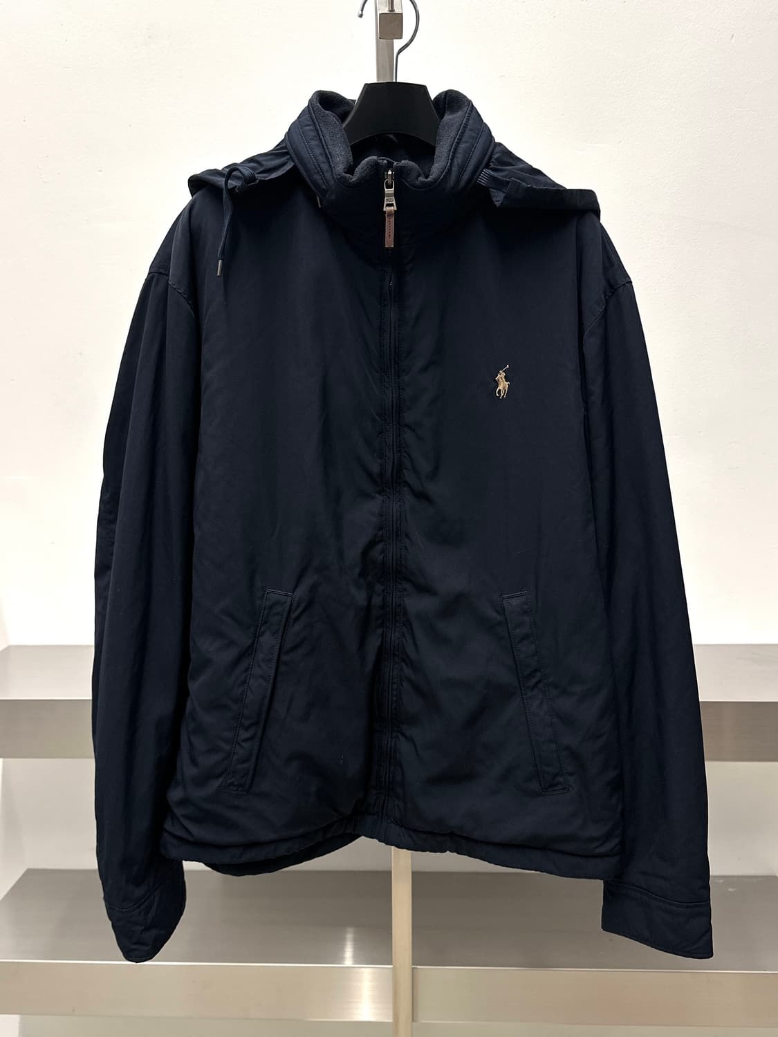 폴로 랄프로렌 네이비 베이지포니 페리 자켓  상품이미지4