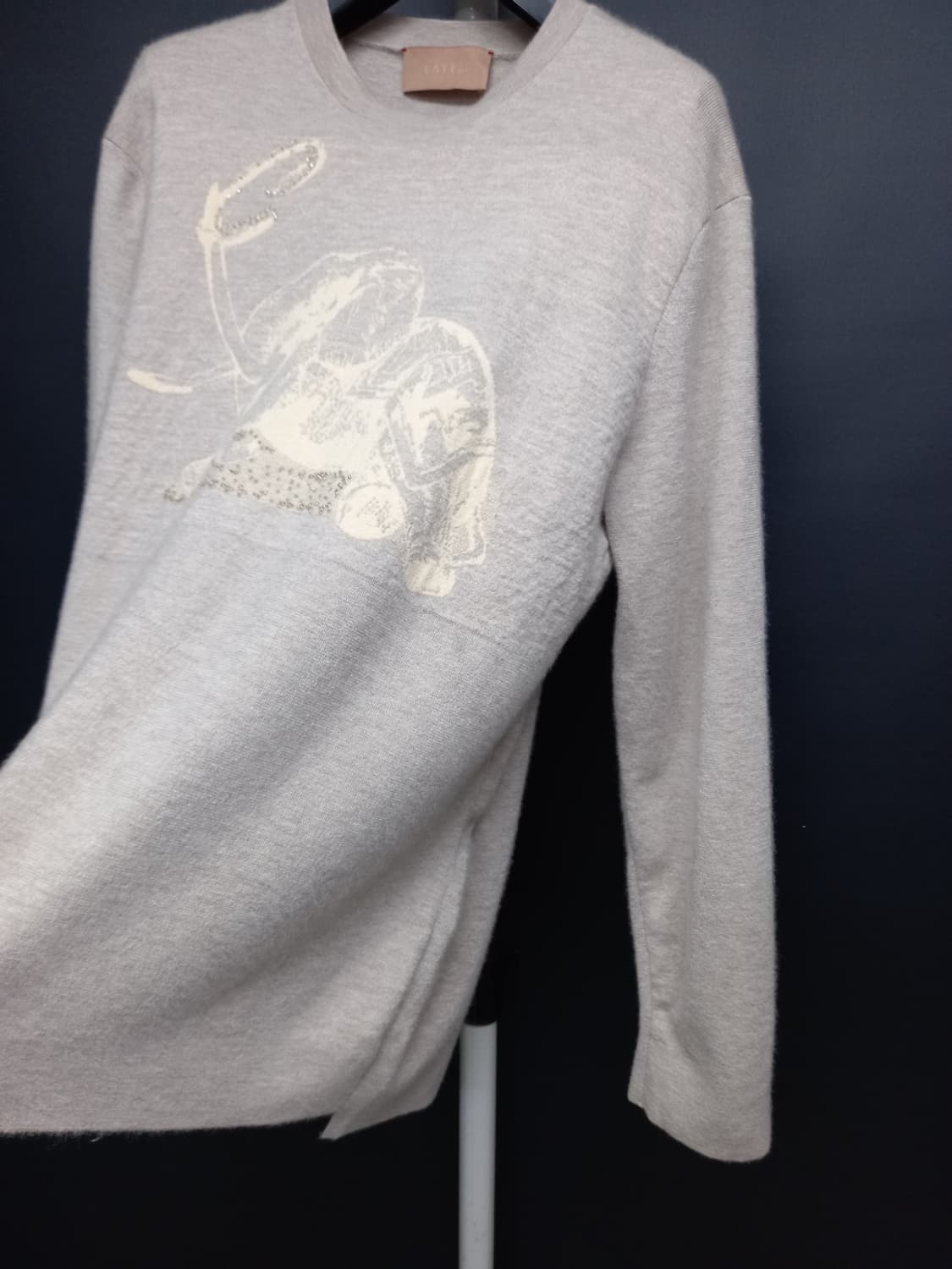 래트바이티 춘추동 캐시미어블랜 니트 풀오버 66.77 상품이미지5