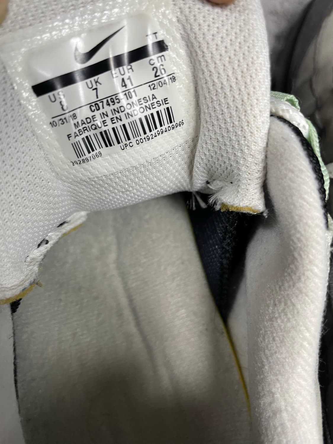 Vintage NIKE AIR MAX95 프레쉬 민트 상품이미지9