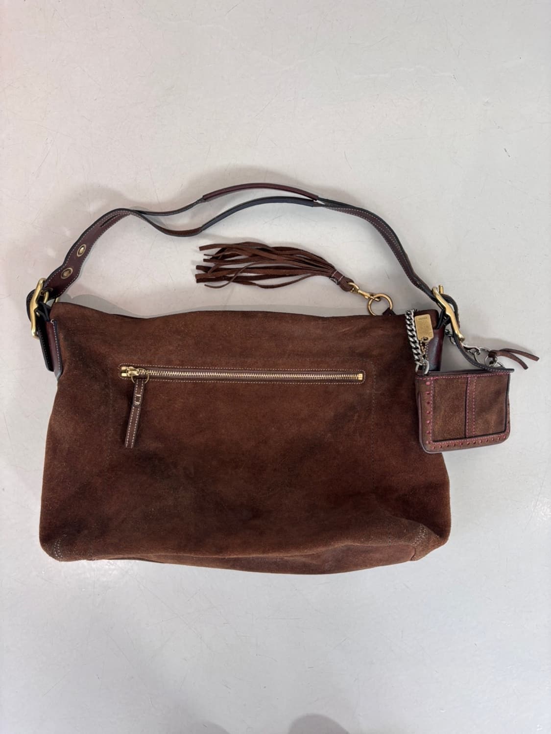 Vintage Old Coach Suede Bag 상품이미지2