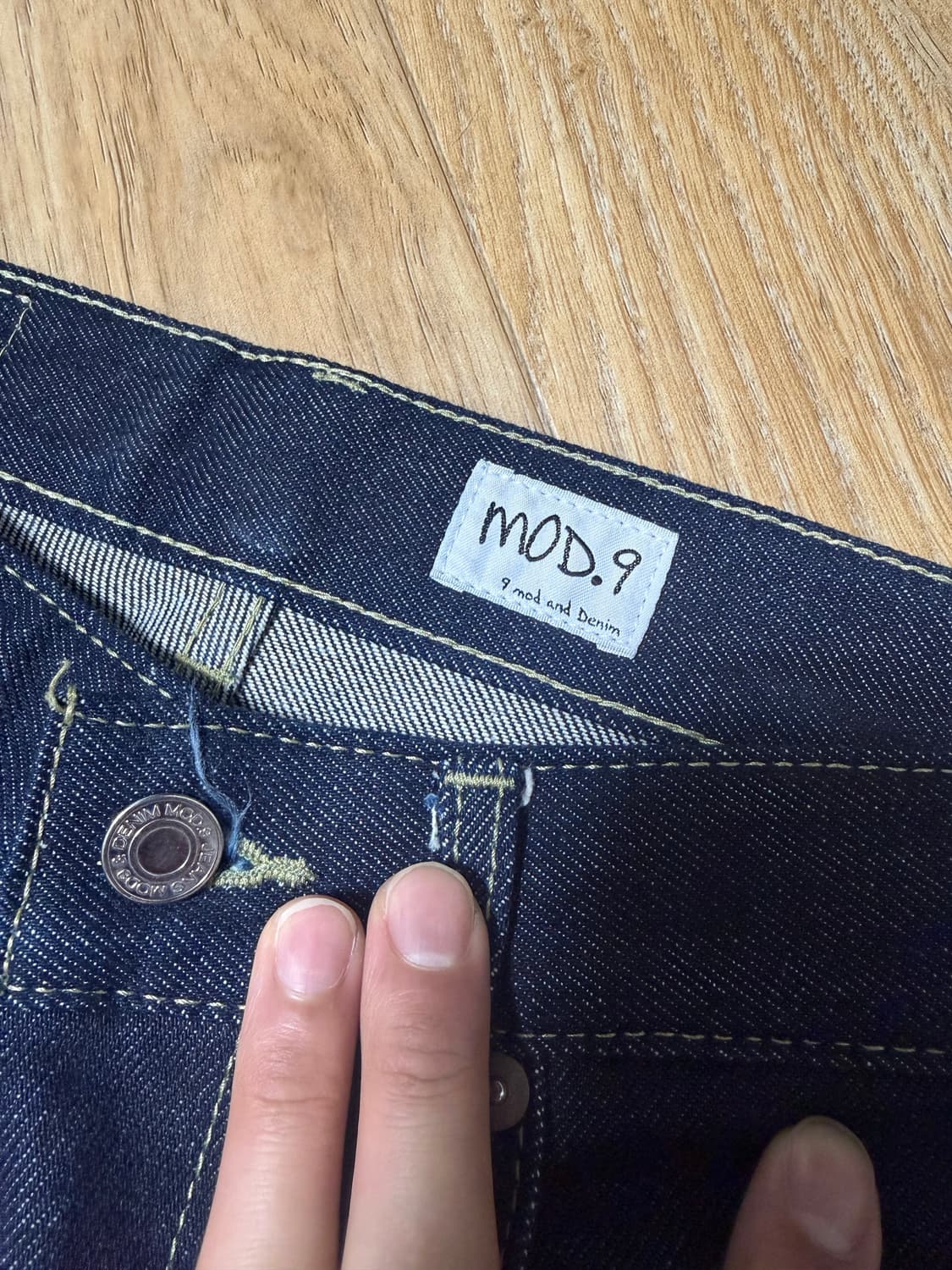 모드나인 생지데님 상품이미지2