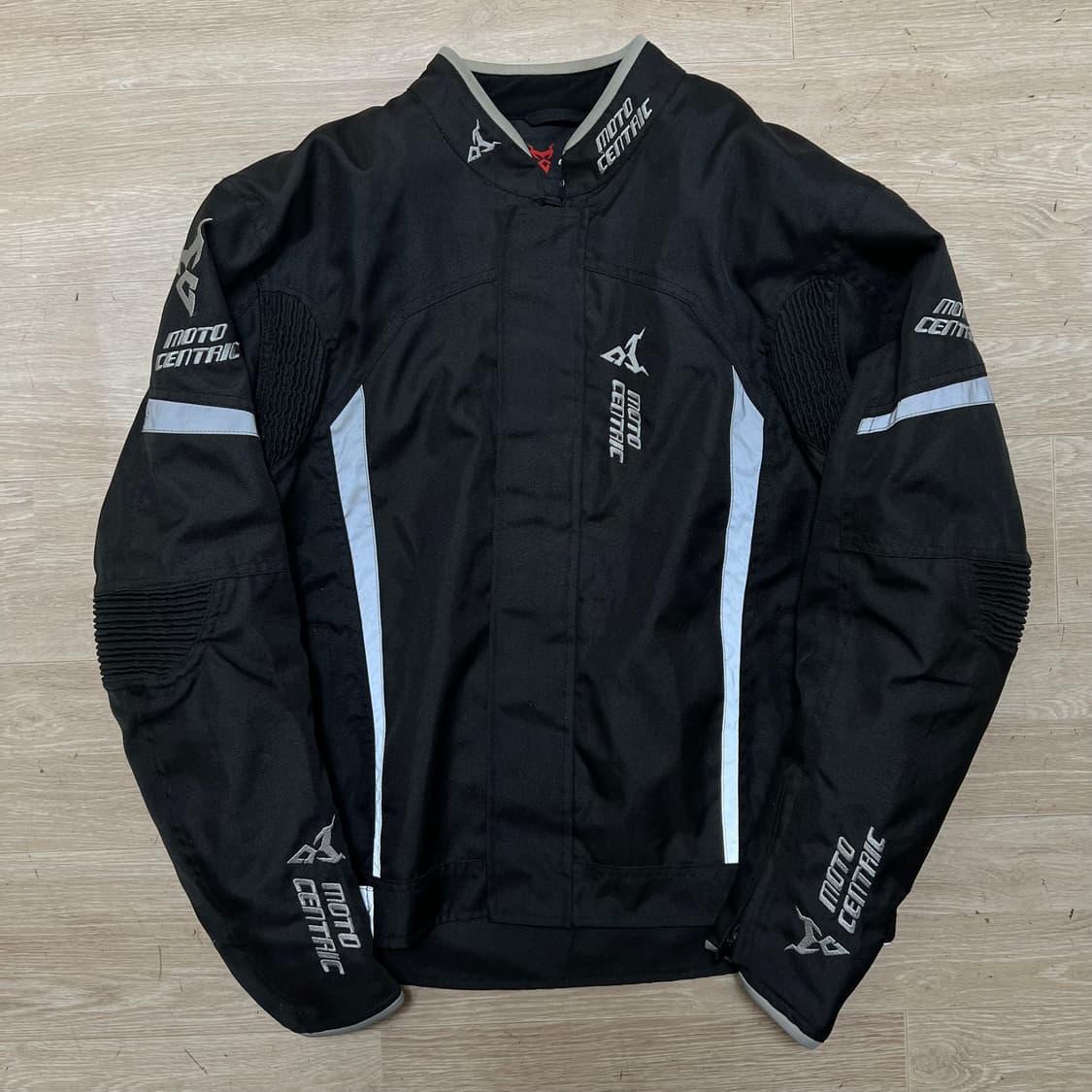 모토 센트릭 패디드 라이딩 오토바이 바이커 자켓 [블랙] XL/105 상품이미지1