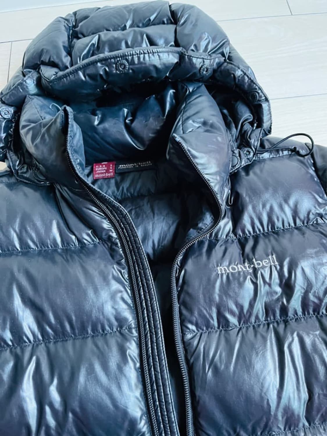 20s 몽벨 EX 라이트 다운 코트 블랙 상품이미지4