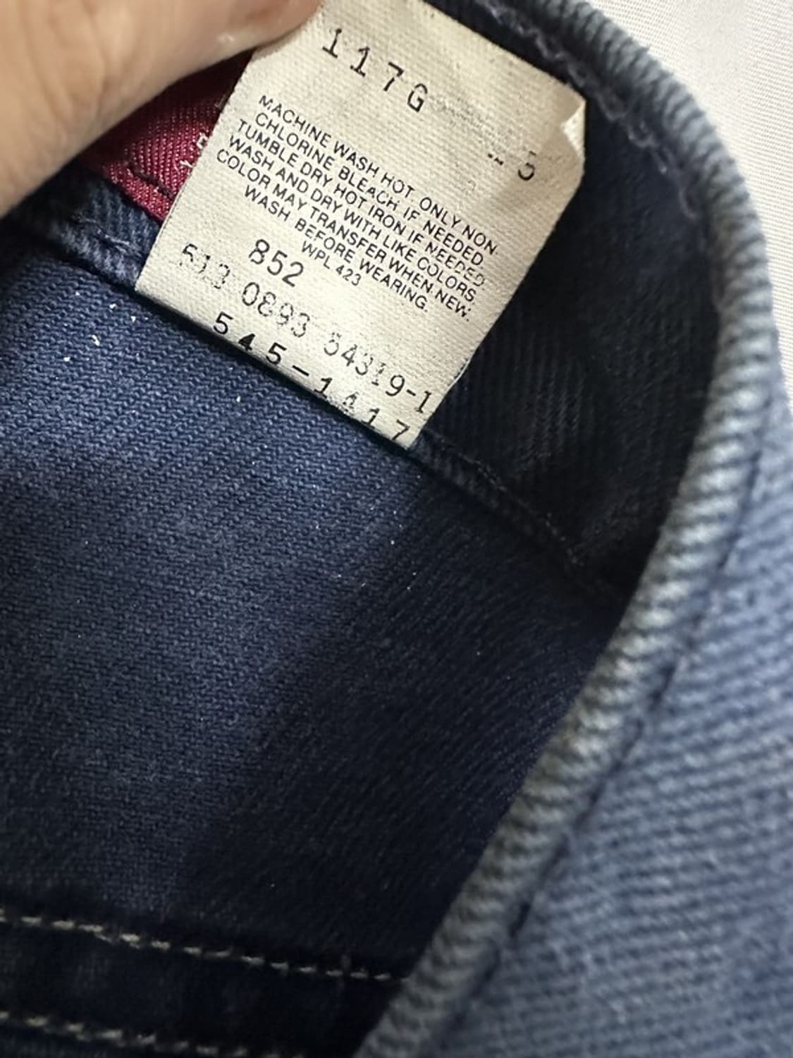 [W40L30] LEVI'S 리바이스545 90s USA 오렌지탭 빈티지 상품이미지7