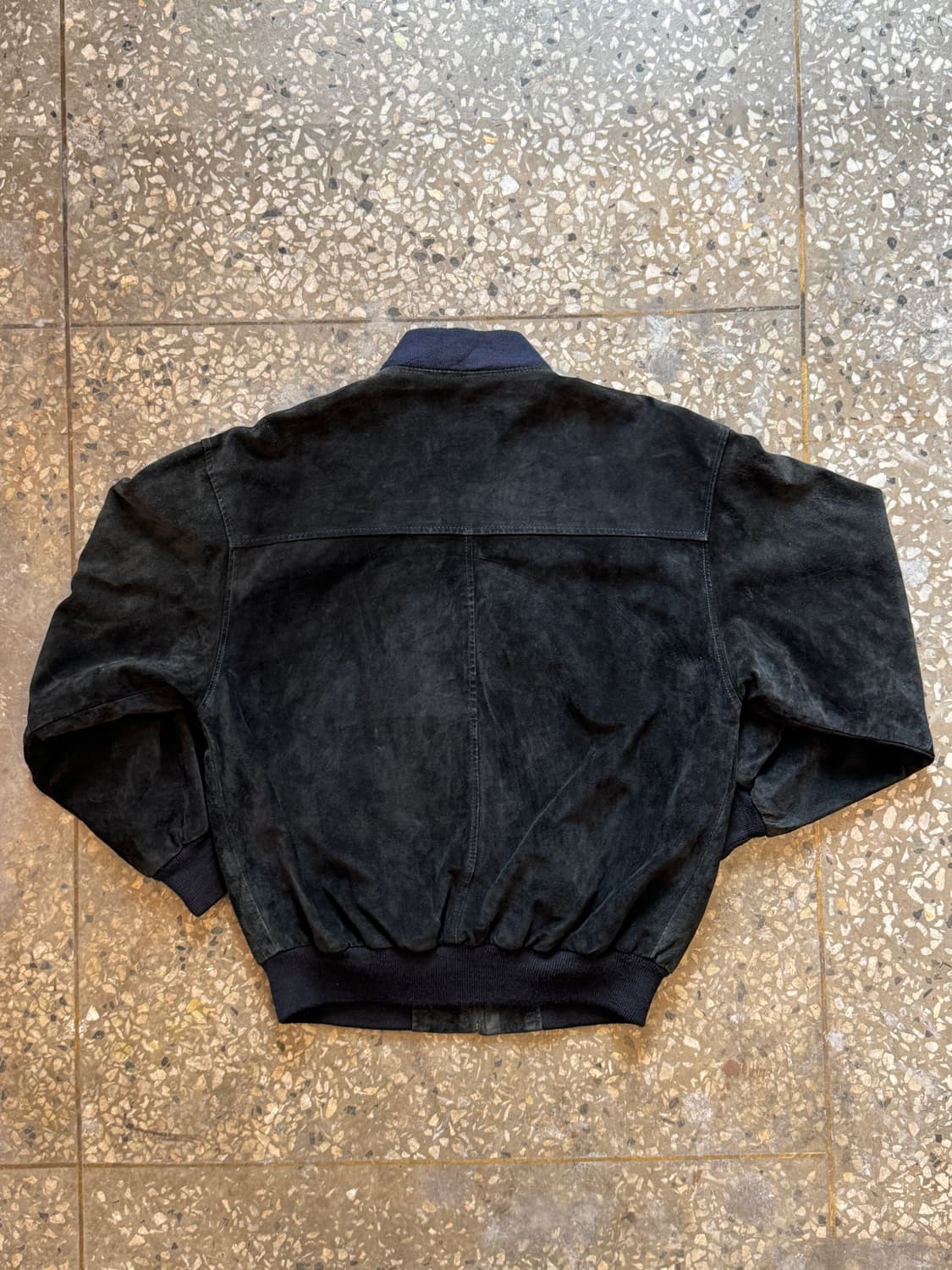 90~00s 카우하이드 스웨이드 봄버자켓(O68) 상품이미지2