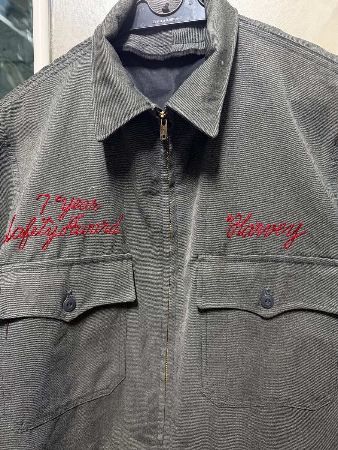 90s Vintage Hatchco Driver work jacket L 상품이미지3