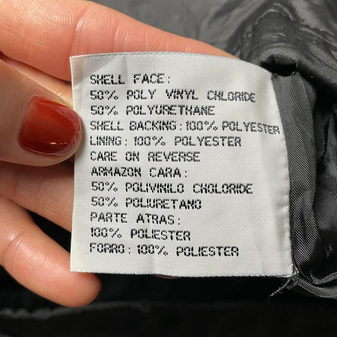 NFL 빈티지 레드&블랙 윈드브레이커 A00386 상품이미지10