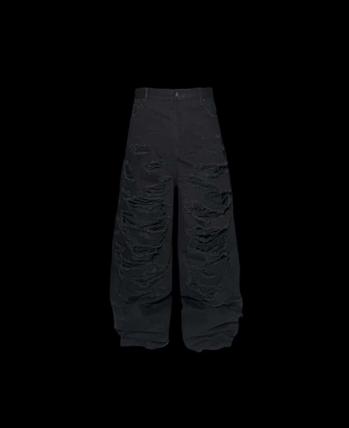 에모스탠스클럽 재패니스 디스트레스드 와이드 배기진 V2 1사이즈 상품이미지1