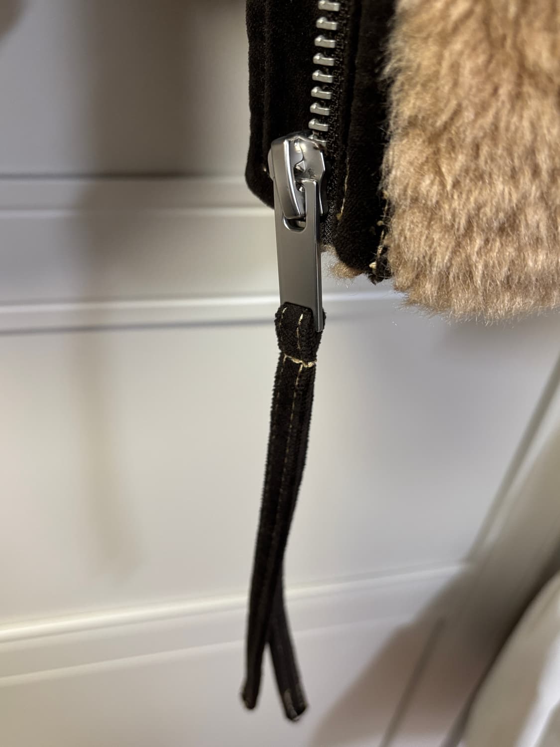 자라 양면 페이크 시어링 자켓 상품이미지2