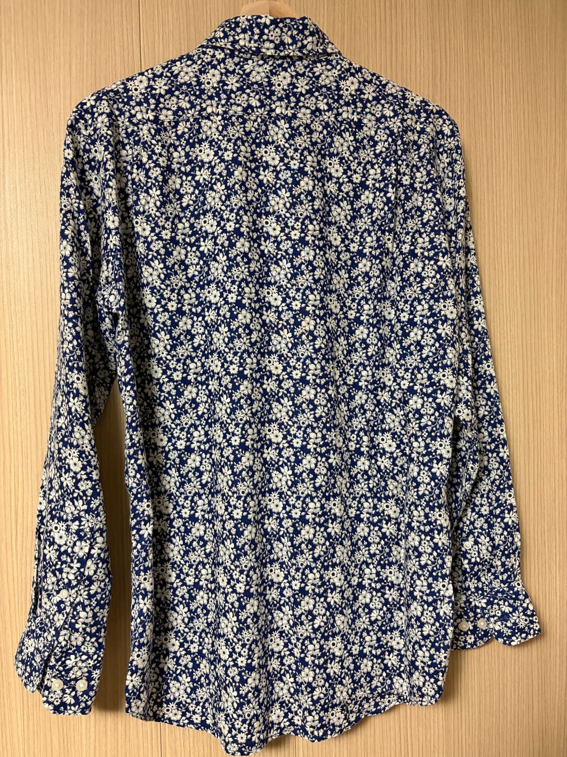 (새상품급) 유니클로 x 리버티 런던 플라워 린넨 셔츠 (희귀템/M) 상품이미지4