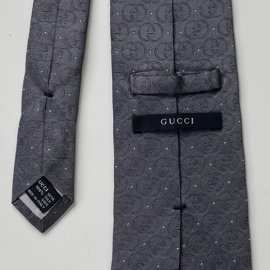 구찌(GUCCI) 모노그램 명품 정품 넥타이 상품이미지5