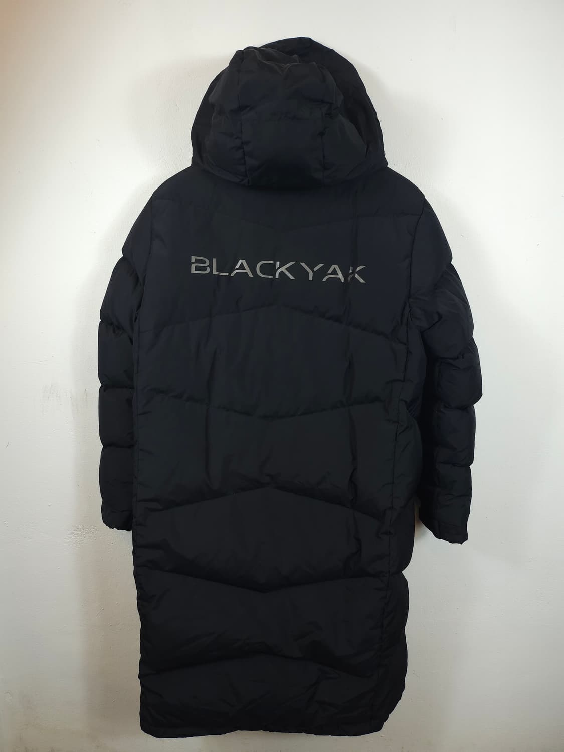블랙야크 프리미엄 구스 롱패딩 블랙 95 M 상품이미지5