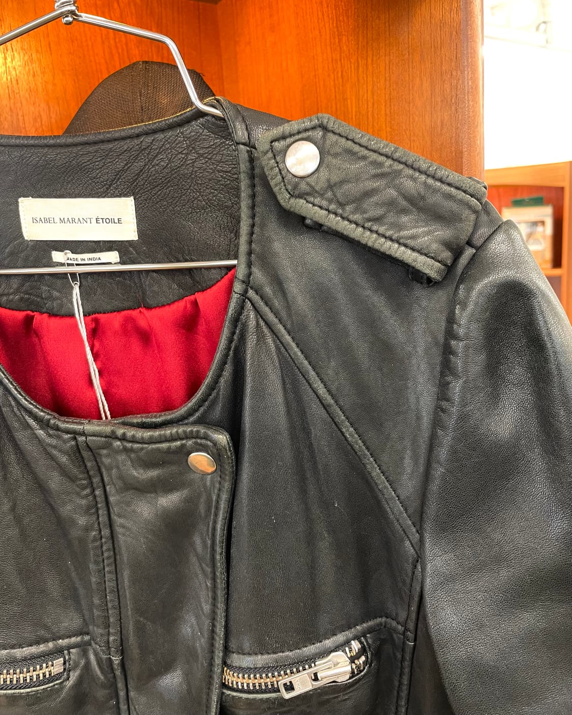 [38] 이자벨마랑 레더 자켓 상품이미지7
