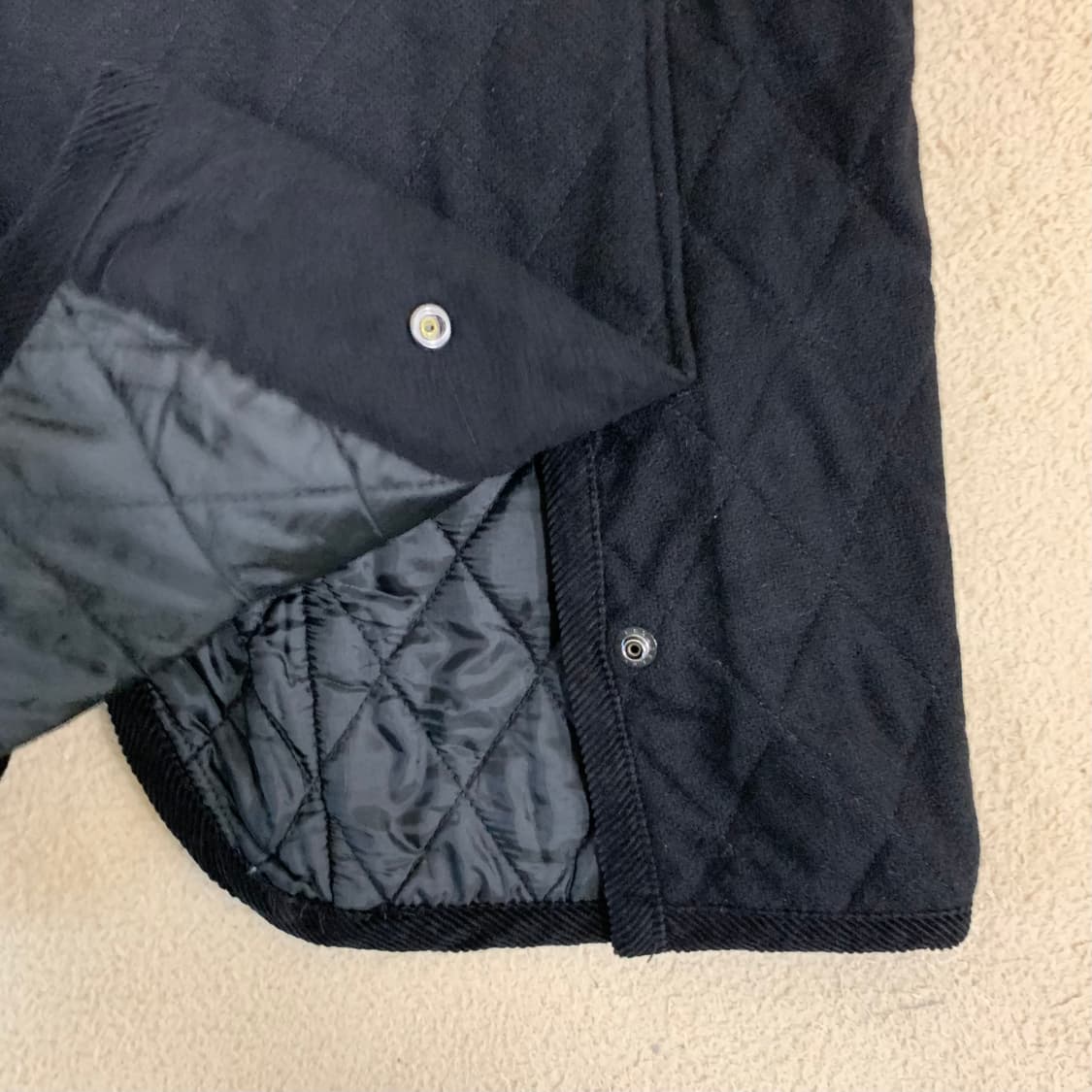 무지 무인양품 퀼팅자켓(L/블랙) MUJI 퀄팅자켓 상품이미지6