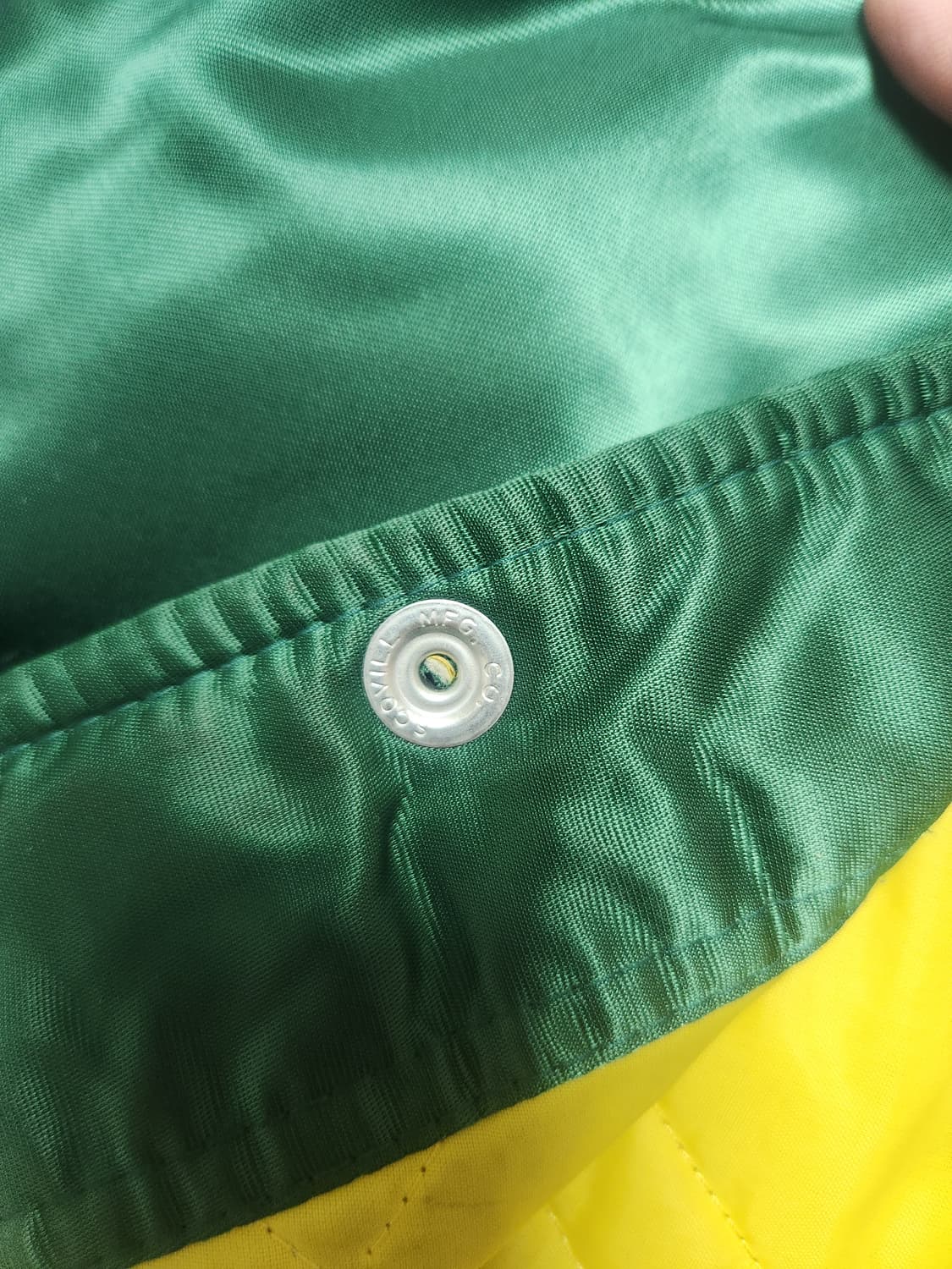 스타터 90s 빈티지 오클랜드 애슬레틱스 야구 바시티 자켓 상품이미지5