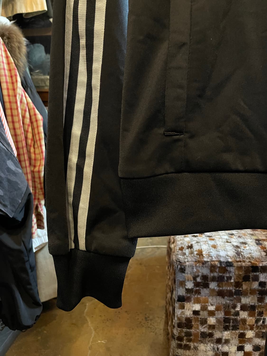 아디다스 파이어버드 메달리스트 트랙탑 저지 자켓 블랙/실버 상품이미지4