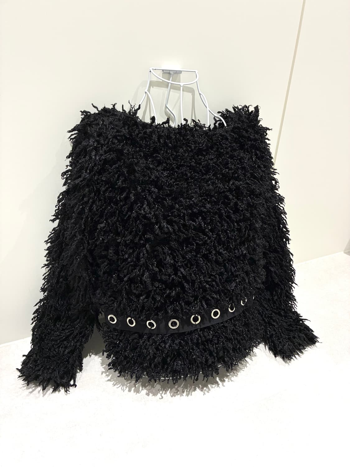 아일렛 블랙퍼 가디건 상품이미지5