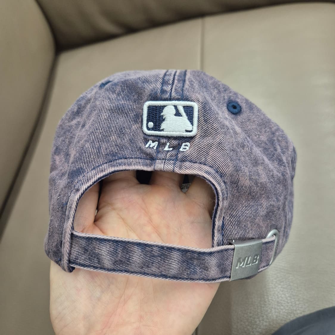 MLB 헤비 워싱 언스트럭쳐 볼캡 상품이미지3