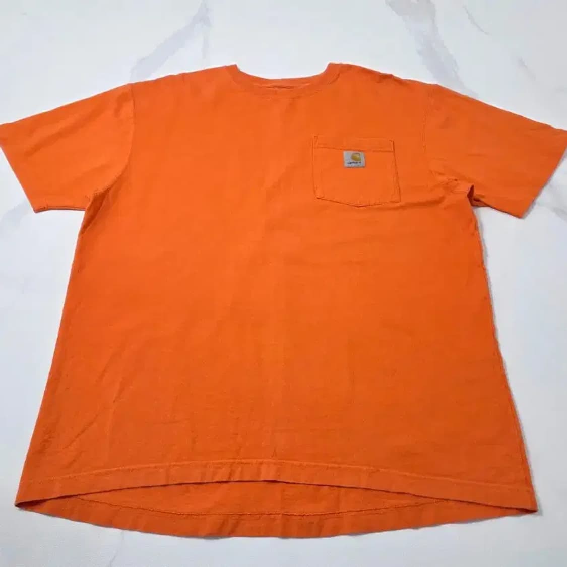 칼하트 K87 포켓 반팔 티셔츠 100 오버핏 상품이미지4